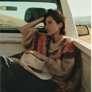 NFS - Yellowstone-Inspired Free People Festive Frost Sweater